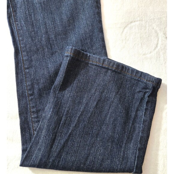 Liz Claiborne Women's SZ 8 Petite Jeans Stretch Boot Cut 5-Pocket - Picture 2 of 6